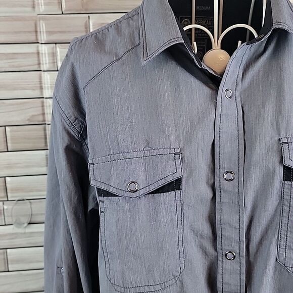 American Rag Men's button down shirt  Size M - Picture 4 of 13